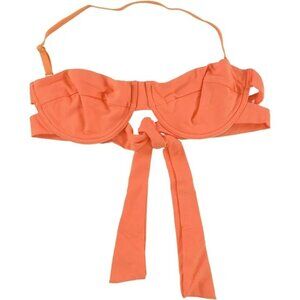 TAVIK Swimsuit Bandeau Set Charlie & Ali Color Orange NWT $110 Medium